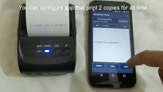 How to use - Simple Bluetooth Printer - Demo - Iyaltamizh - Android app screenshot 2