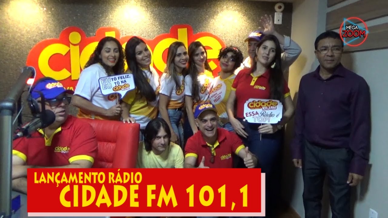 RÁDIO CIDADE FM 101,1 (Lançamento em Nova Venécia/ES) YouTube