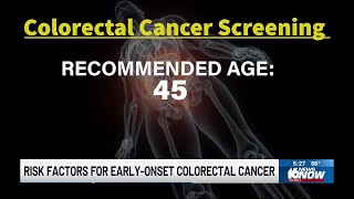 Medical Moment: Risk factors for early-onset colorectal cancer