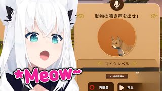 Fubuki Cat Impression Is Suspiciously Good【Hololive】