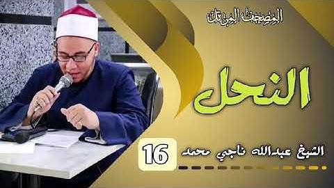 16 سورة النحل بصوت الشيخ عبدالله ناجي محمد عويس