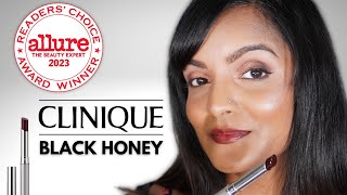 Clinique Black Honey Lipstick Review Allure 2023 Award Winner Lipstick