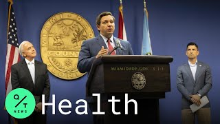Florida Governor Says Young People Taking Fewer Covid-19 Precautions