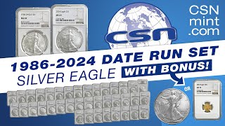 COMPLETE Silver Eagle Date Run WITH BONUS!