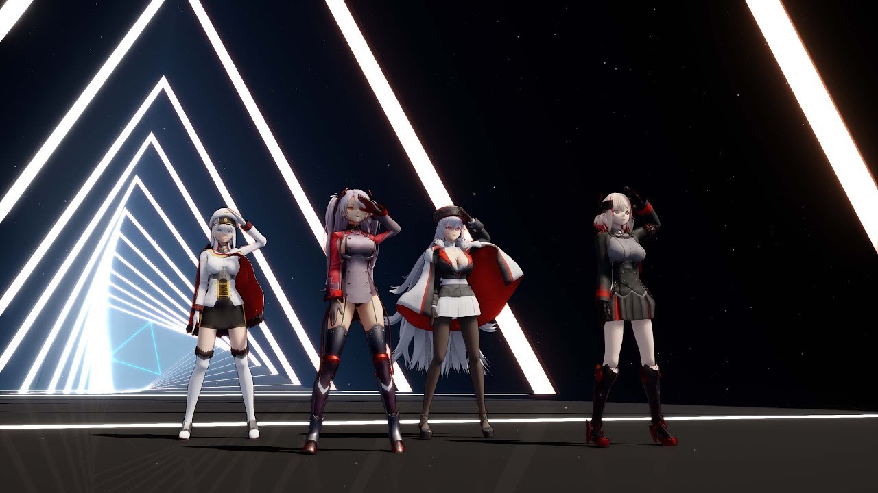 【Azur Lane MMD】BLACKPINK (블랙핑크) - KILL THIS LOVE 【KMS】