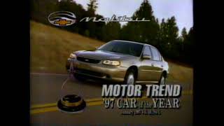 1997 Chevrolet Malibu Motor Trend 1997 Car of the Year TV Commercial