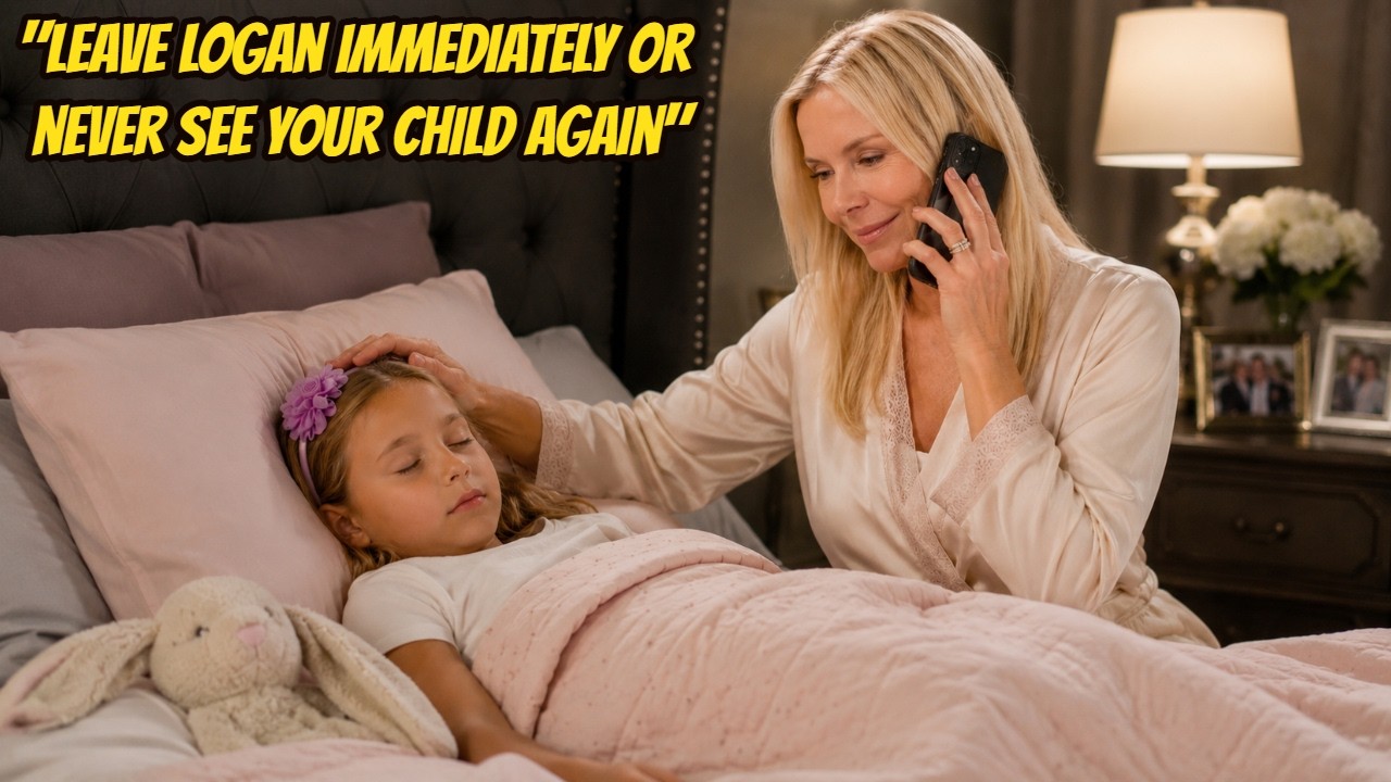 "Leave Logan immediately or never see your child again." Brooke kidnapped Beth B&B Spoilers