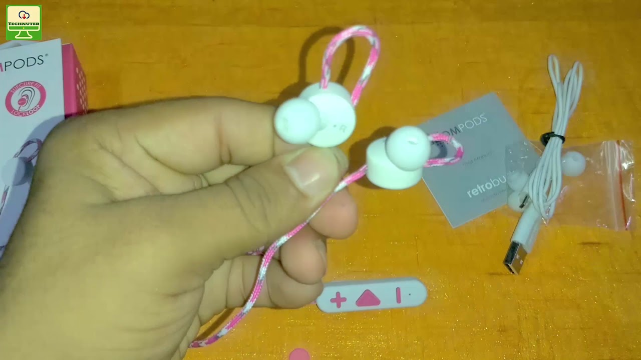 BOOMPODS Retrobuds Wireless Earphones 