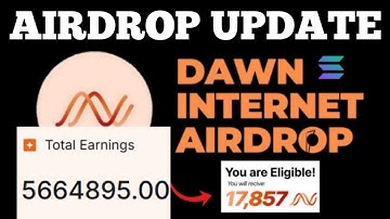 DAWN VALIDATOR AIRDROP LATEST UPDATE - CHECK FOR BOUNTY DROP