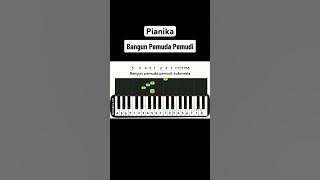 NOT PIANIKA BANGUN PEMUDI PEMUDA #pianikacover #lagunasional #notpianika #bangunpemudapemudi