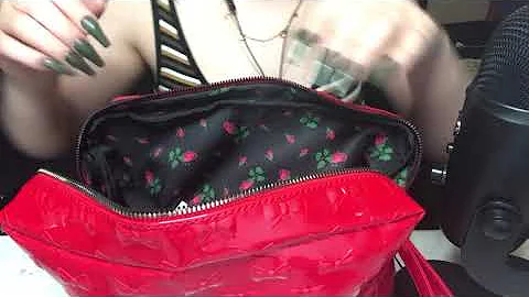 ASMR Makeup Bag Rummaging (No Talking)