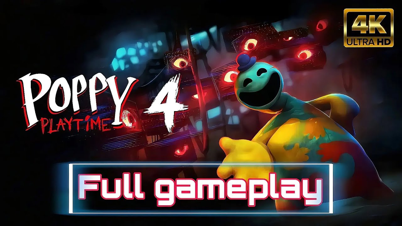 Chapter 4 Gameplay Poppy Playtime Chapter 4 | Full Game Walkthrough | No Commentary (4K ...