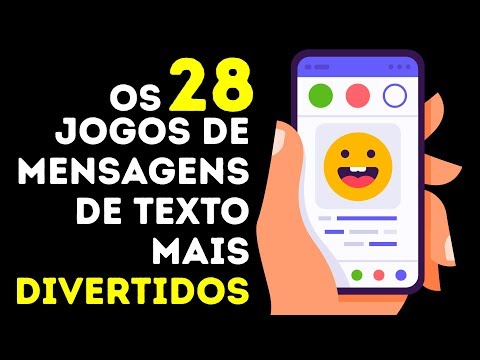 Vídeo: 15 Jogos Para Jogar Por Mensagem De Texto Com Um Cara