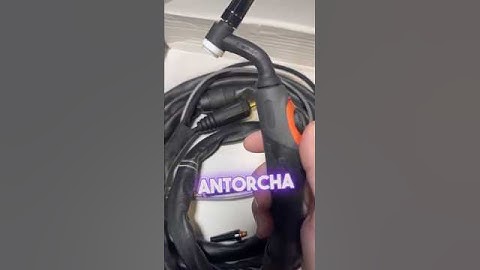 Antorcha Tig Sr 9 flexible