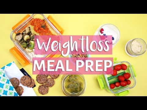 EASY MEAL PREP WITH ME! | Healthy Meal Prep for Weight Loss