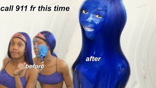 BLUENOS gets a MAKEOVER AT 2AM ft.AliGraceHair