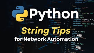 Celebrity PYTHON STRING TIPS for Network Automation Net Worth
