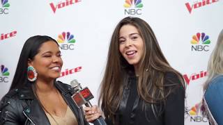 The Voice, Brooke Simpson Tells how Blessed, Best coach and Miley Styles