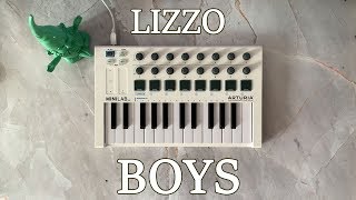Lizzo - Boys / Instrumental Cover Tutorial / arturia minilab / Gibson335