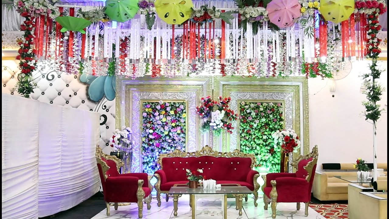 Walima Decoration || Defense Paradise Marriage Hall || Best Marquee ||