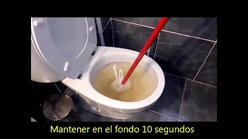 ¿Cómo desatascar un inodoro cuando la taza está llena?