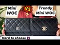 Hard to Choose 🤦🏻‍♀️ | Chanel Trendy Mini WOC vs. Chanel Mini WOC + Mod Shots | Chanel LV