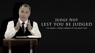 Judge Not Lest You Be Judged - Tim Conway