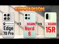 Motorola Edge 70 Pro vs OnePlus Nord 6 vs OnePlus 15R : Best Phone For You?