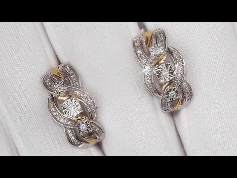 Золото серьги цена