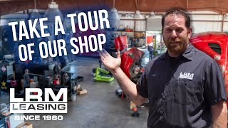 LRM Leasing Tour  Check Out Our Shop!