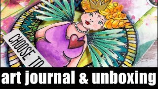 Art Journal | Art by Marlene Collection | Unboxing and layout