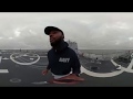 Navy 360 Video - A Day In The Life Of A Navy Sailor At Sea