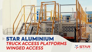 Star Aluminium Truck Access Platforms Winged Access Platforms