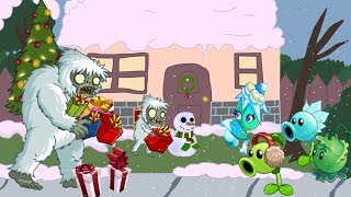 Plants vs zombies 2 Feastivus Animation Part 4 - Festivus Navidad 4 (Cartoon)