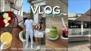 VLOG: hair maintenance, brunch and running errands screenshot 1