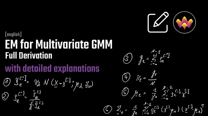 Deriving the EM Algorithm for the Multivariate Gaussian Mixture Model