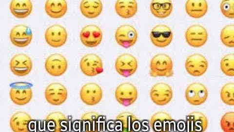 El significado de los emojis ❤