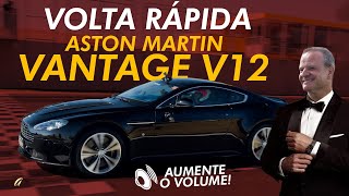 V12 ABSURDO NA VOLTA RÁPIDA! Aston Martin Vantage manual (com som de Fórmula 1) na pista com Rubinho image