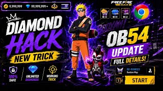 🔥 Free Fire MAX OB54 Diamond Hack? 😱 New Trick 2026 | Unlimited Diamonds? Full Details!