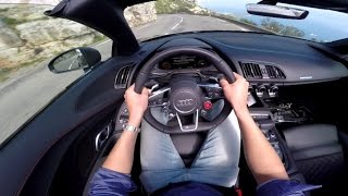 POV Drive: Audi R8 V10 Spyder