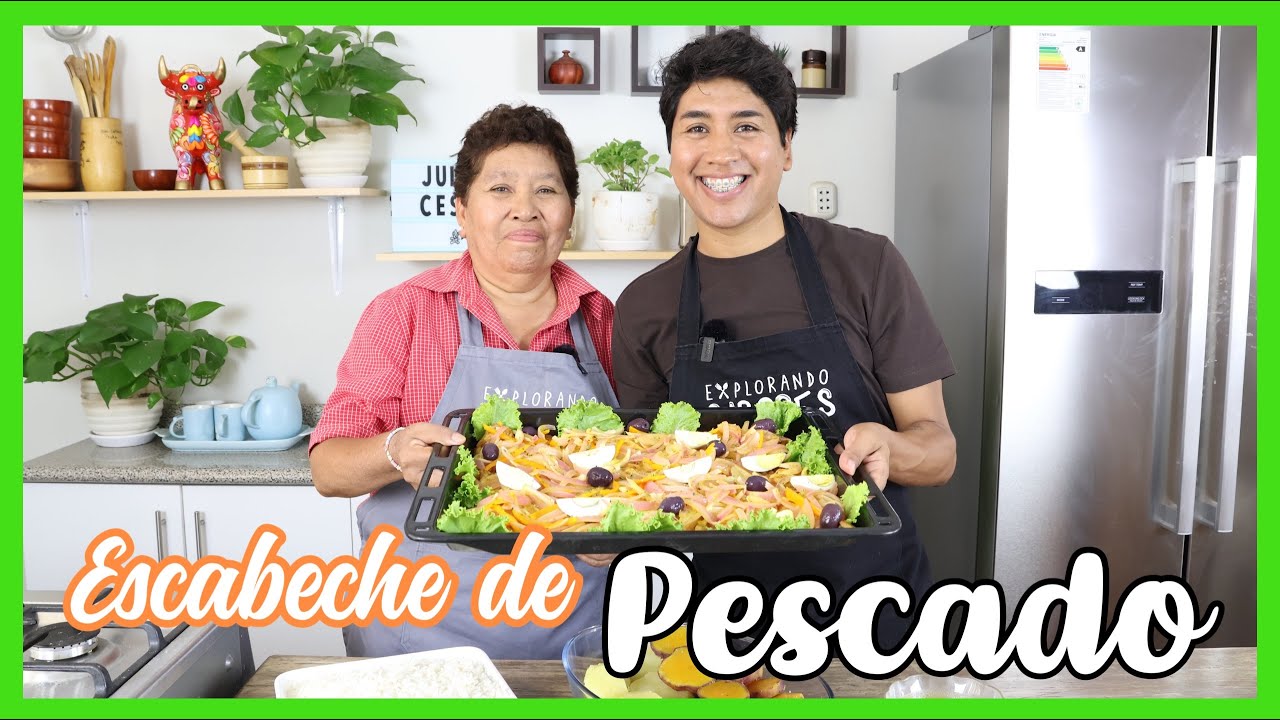 ESCABECHE DE PESCADO - COCINANDO CON MAMÁ