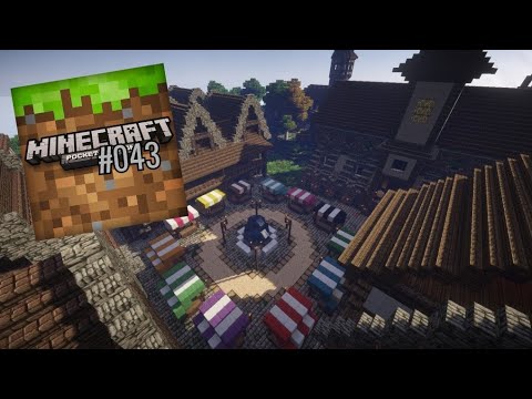 Minecraft Dorf Hunter 043 Xxl Anfange Der Stadt Youtube