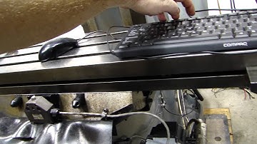 2007 Bridgeport Hardinge cnc mill EZ vision 9x48 power draw bar 2