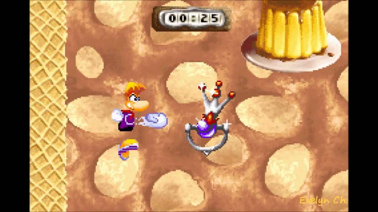 Gameplay - Rayman Raving Rabbids #020 [GBA] Tart tunnels - YouTube
