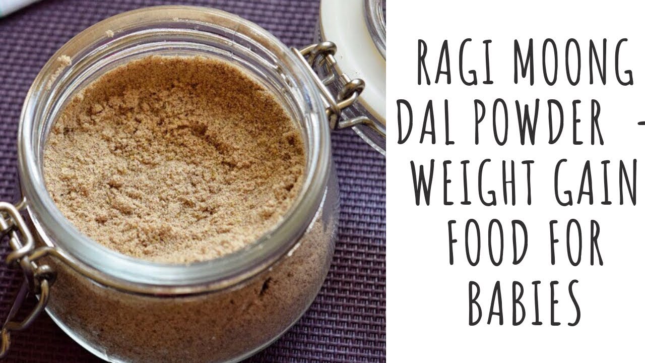 Moong Dal Ragi Powder For Babies Ragi Cerelac For 6