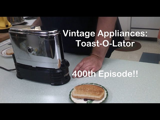 【超希少】1942年製 ウォーキングトースター TOAST-O-LATOR The Toast-O-Later #toaster #antique #vintage #toast - YouTube