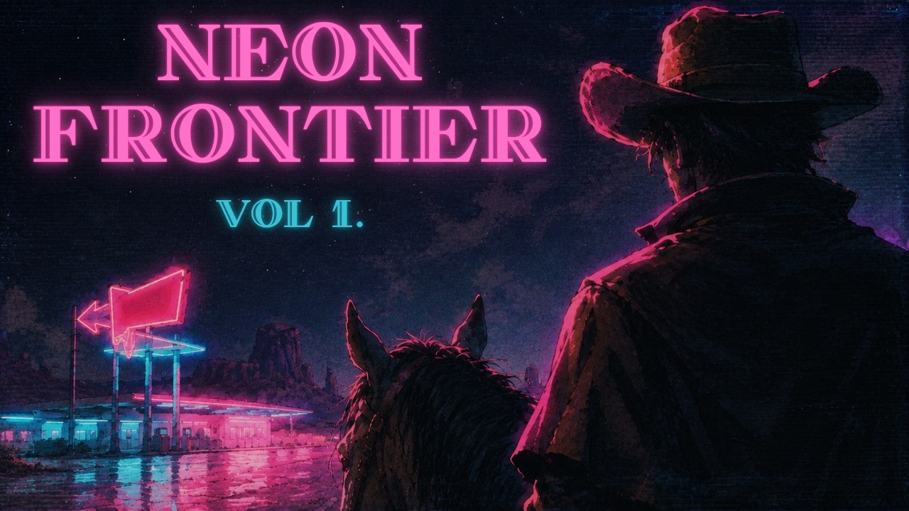 Neon Frontier 🌵 Retro Western Synth Lofi for Sleep & Focus