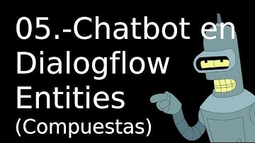 05.-Chatbot en Dialogflow Tutorial Español🇪🇸 [Entities Compuestas🤖]