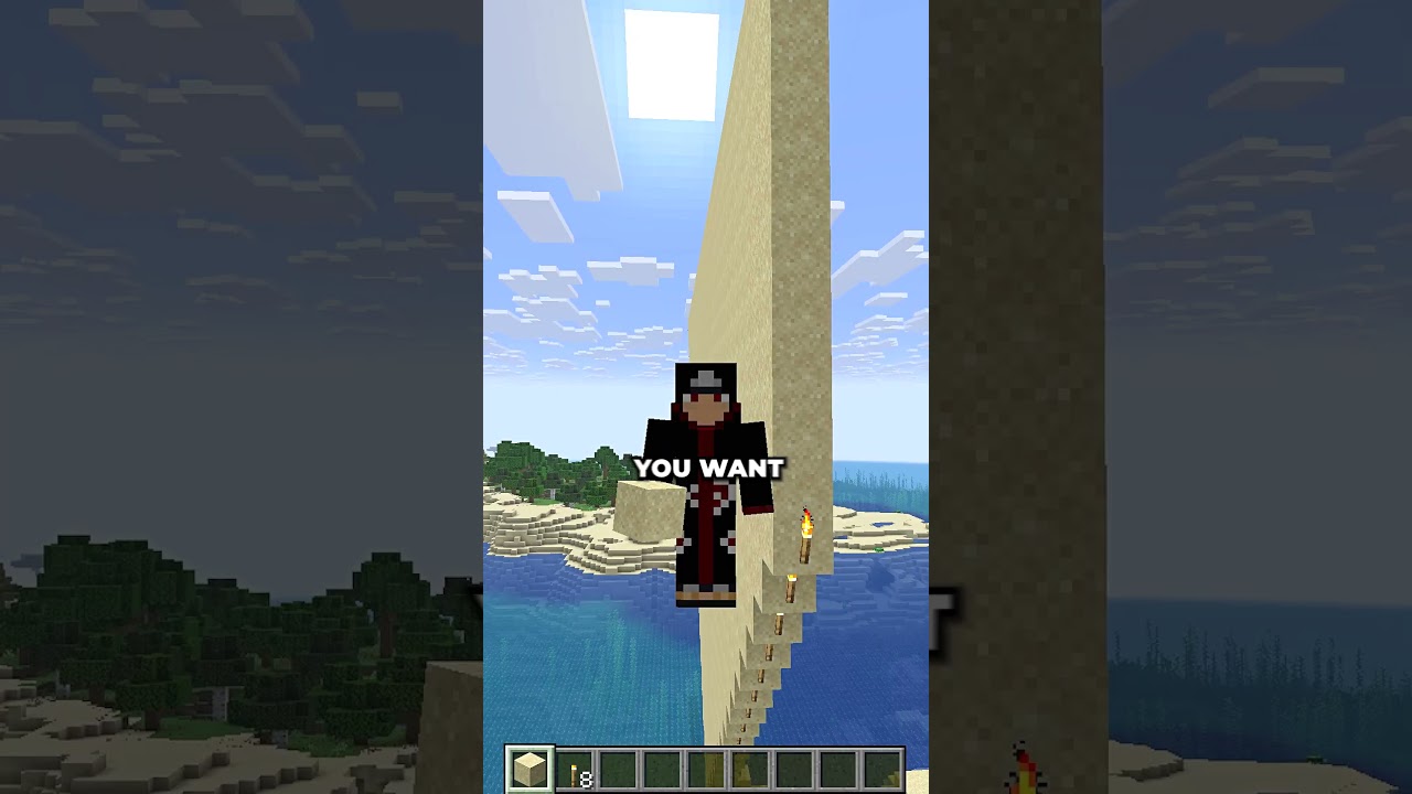 The Secret Trick to Control Falling Sand in Minecraft