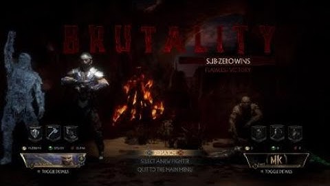 Mortal kombat 11 sub zero brutality tutorial:  butchered